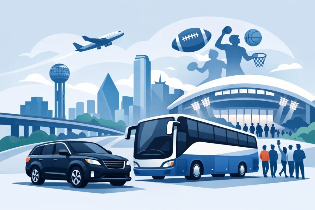 Sports Event Transportation Dallas Done Right