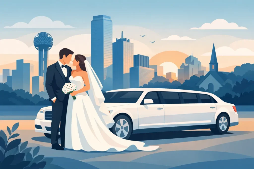 Wedding Limo Service Dallas Couples Trust